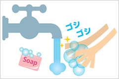 1.手洗い
